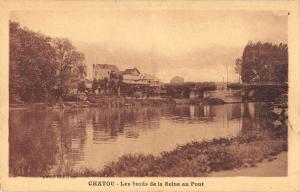 BF10259 chatou les bords de la seine au pont france       France