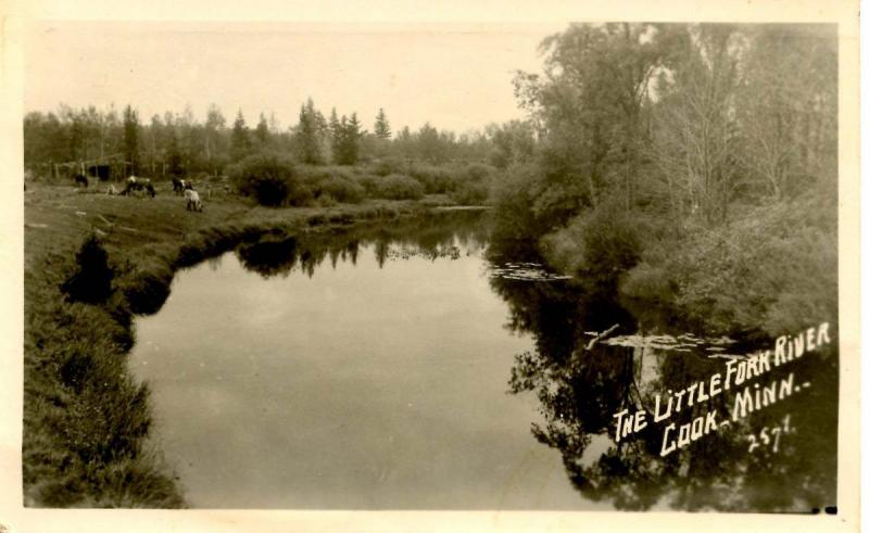 MN - Cook. Little Fork River - RPPC