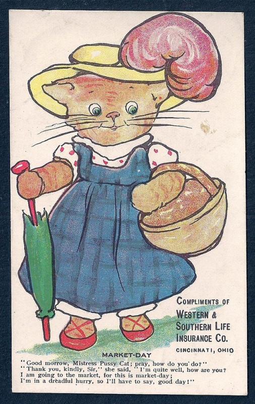 VICTORIAN TRADE CARD Western & Southern Life Insurance Co