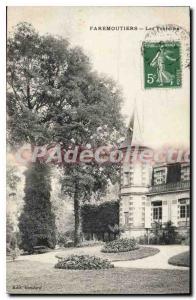 Old Postcard Faremoutiers The Turrets