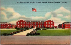 Tennessee Memphis Kennedy General Hospital Administration Building Curteich