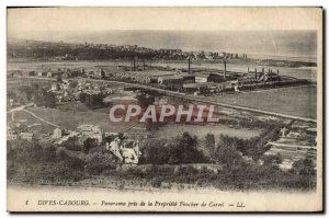 Old Postcard Panorama Cabourg Dives taken Foucher Property Careil