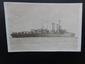 Militery Vessel Royal Navy HMS KING GEORGE V Class Battleship c1912 RP Postcard