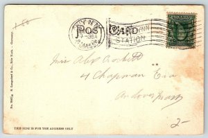 Central Square  Lynn  Massachusetts Postcard  1906