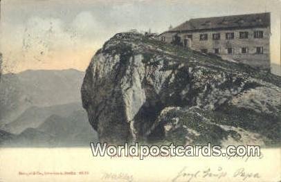 Hotel auf dem Schafberg Austria 1903 