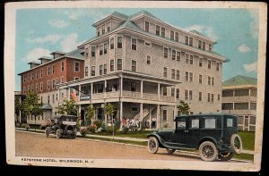 Vintage Postcard 1921 The Keystone Hotel, Wildwood, New Jersey (NJ)