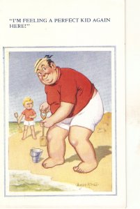 Donald McGill.I'm eeling a perfect kid agai . D.Constance Comics Ser PC # 1458