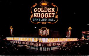 Nevada Las Vegas The Golden Nugget Gambling Hall 1967