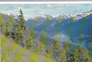 Canada Cheakamus Lake From Whistler Mountain Garibaldi Park British Columbia