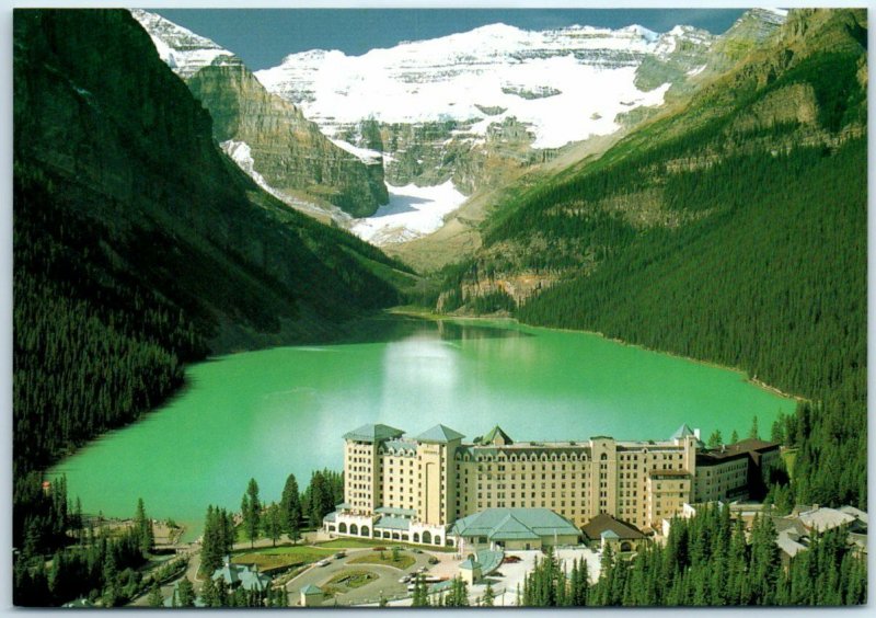 Postcard - Lake Louise in the Canadian Rockies - Alberta, Canada 