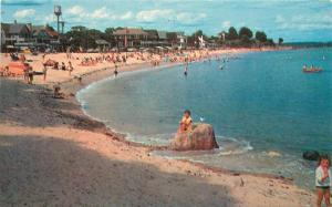 Crescent Beach 1950s NIANTIC CONNECTICUT Resort New London Colorpicture 3526