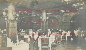 IL, Chicago, Illinois, RPPC, Stratford Hotel, Dutch Room, Interior View