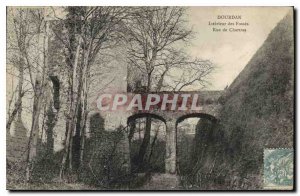 Old Postcard Dourdan S and O within Septic Rue Chartres