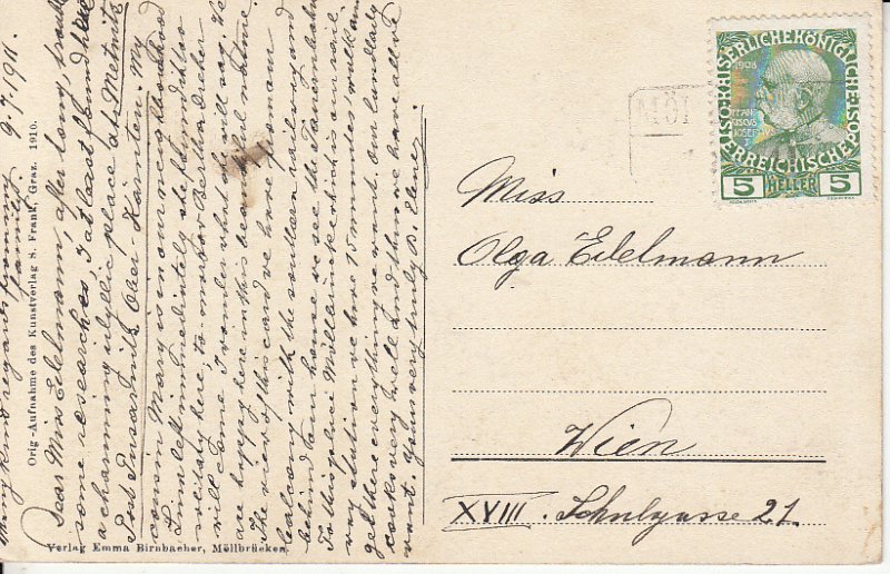 Austria - MOLLBRUCKEN 1911