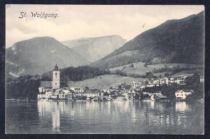 St. Wolfgang Salzkemmergut Austria unused c1910's