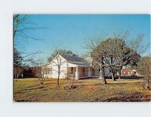 Postcard The Johnson Home, Johnson City, Texas