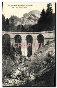 Old Postcard Route Grande Chartreuse Le Pont Saint Pierre