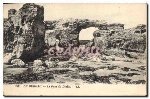 Old Postcard The Bureau The Pont du Diable