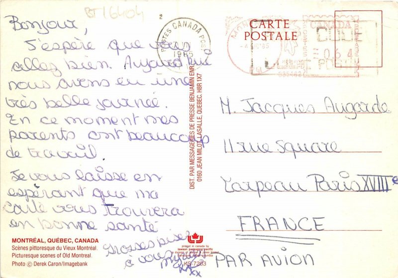 BT16404 Montreal Quebec canada