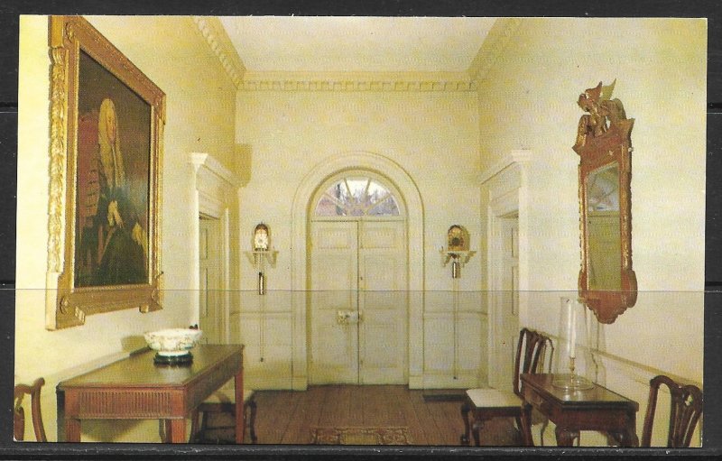 Maryland, Annapolis - Hammond-Harwood House - Hall Toward Door - [MD-006]