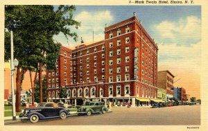 NY - Elmira. Mark Twain Hotel