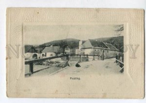 3132825 AUSTRIA PIESTING Vintage embossed postcard