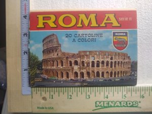 Postcard Folder Rome, 20 Cartoline A Colori, Rome, Italy