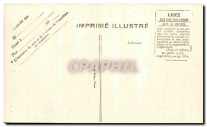 Old Postcard Paris Pantheon