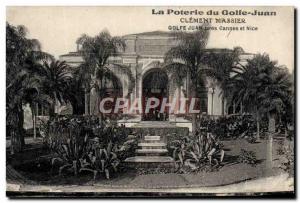 Postcard Old Potter Pottery Pottery Gulf Juan Clement Massier Cannes Nice