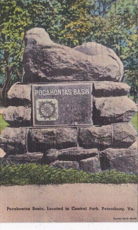 Virginia Petersburg Pocahontas Basin In Central Park 1946