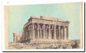 Greece Greece Postcard Old Parthenon