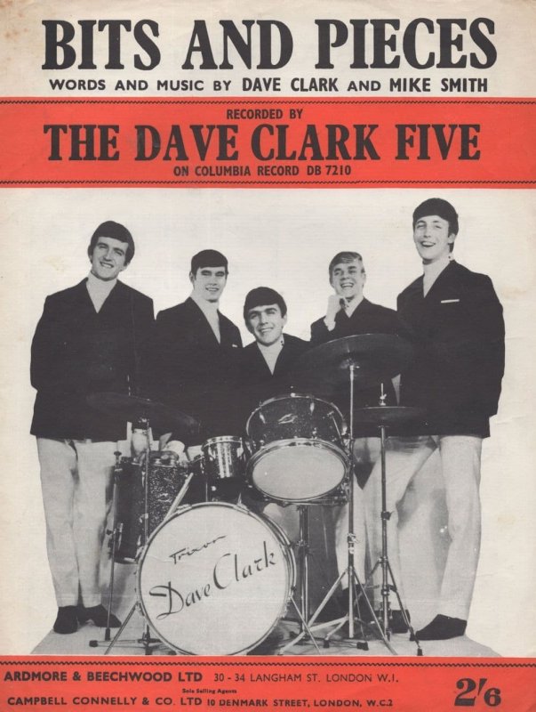 Bits & Pieces The Dave Clark Five Sheet Music
