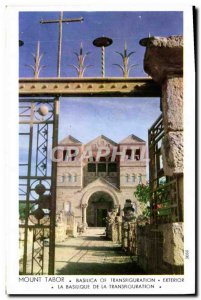 Modern Postcard Basilica Of Mount Tabor Transfiguration Exterior