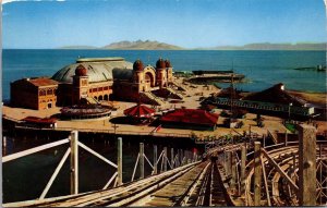 Postcard Saltair on the Shores of the Great Salt Lake, Utah