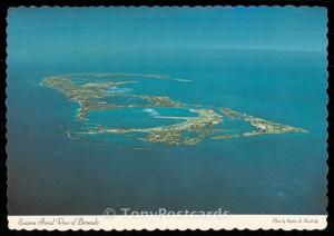 Eastern Aerial View of Bermuda