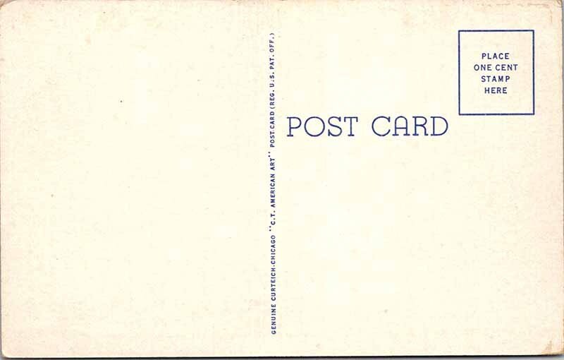 Postcard SCHOOL SCENE Ames Iowa IA AN9544