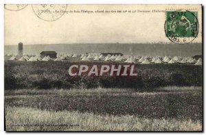 Old Postcard Toul Camp Wood I & # 39Eveque affects the fire of 11th and 39th ...