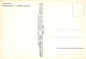 Warszawa - Grand Hotel