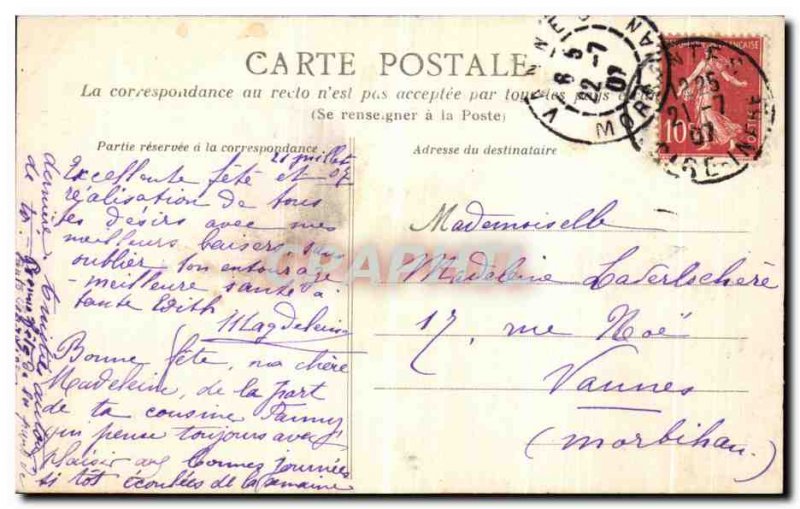 Postcard Old Gate Guerande Vannetaise