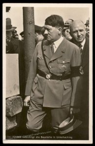 3rd Reich Germany Hitler Unterhaching RPPC Hoffmann Nr394 UNUSED 101077