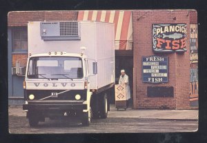 VOLVO DIESEL TRUCKS FREIGHTLINER CORPORATION VINTAGE ADVERTISING POSTCARD OR