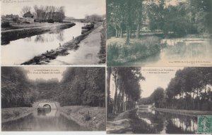 CANALS SHIPPING FRANCE 300 Vintage Postcards pre-1940 (L3094)