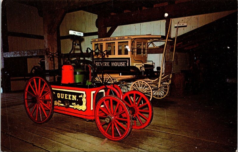 Historic Old Vehicles Museum Agriculture Cornwall Ontario Canada Postcard Unused 