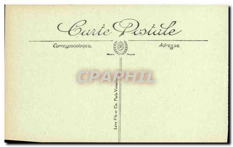 Old Postcard Chaumont Sur Loire Chateau La courtyard