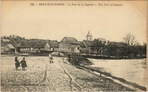 CPA BRAY-sur-SOMME - Le Pont de la Gayette (120902)