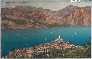 54750 -- vintage postcard - lake of garda: Malcesine -