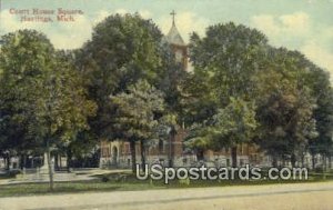 Court House Square in Hastings, Michigan