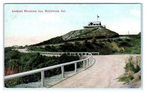 HOLLYWOOD, California CA ~ LOOKOUT MOUNTAIN INN ca 1910s  Postcard