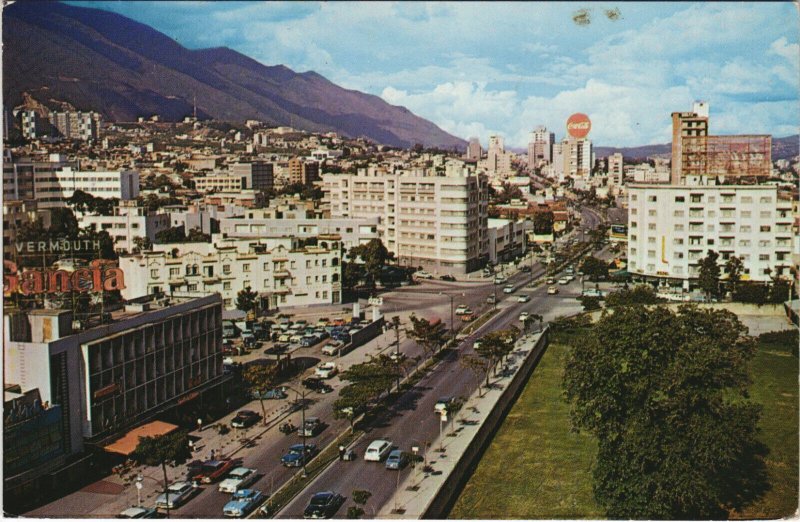 PC VENEZUELA, CARACAS, TRAMO DE LA AVDA., Modern Postcard (b43710)