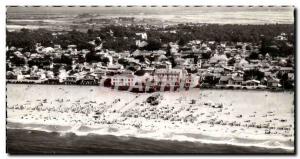 Soulac sur Mer Modern Postcard General view of the city and the beach